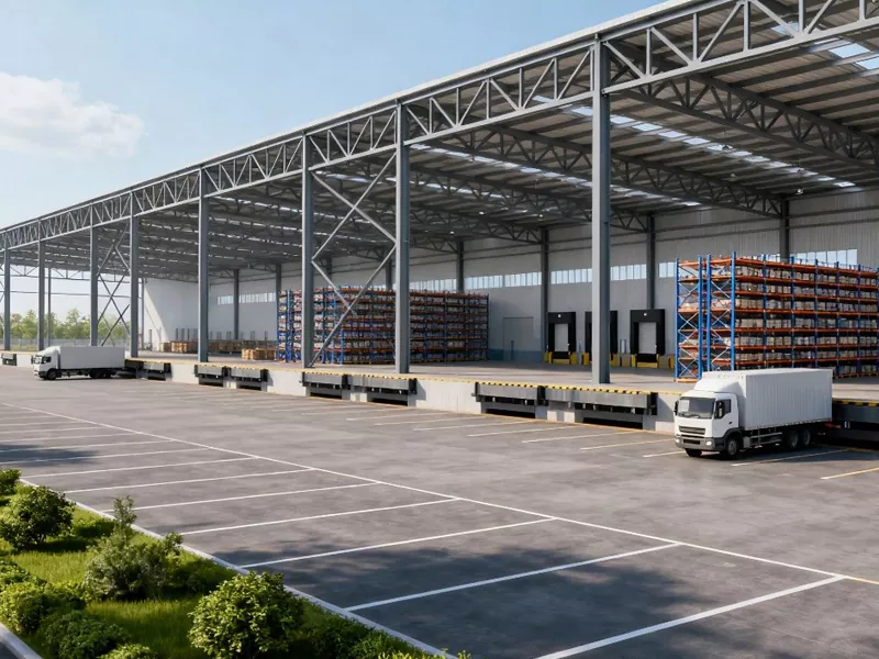 Зграда центра за дистрибуцију челичних конструкција